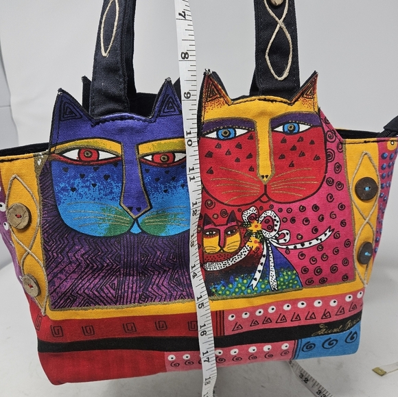 Laurel Burch Sun N Sand Feline Family bag - Picture 12 of 13